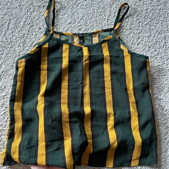 Zaful matching set (olive, black, yellow) - Picture 6 of 10